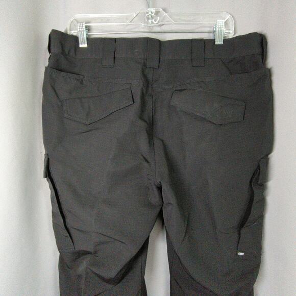 5.11 Tactical Pants Mens 36x34 Black Ripstop Cargo Work - Picture 8 of 9